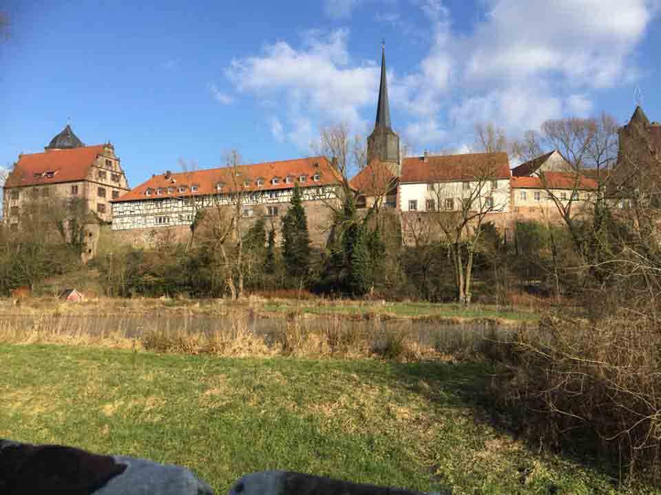Endlich Frühling in der Burgenstadt Schlitz (Foto: Ferienwohnung-Schlitz.de)